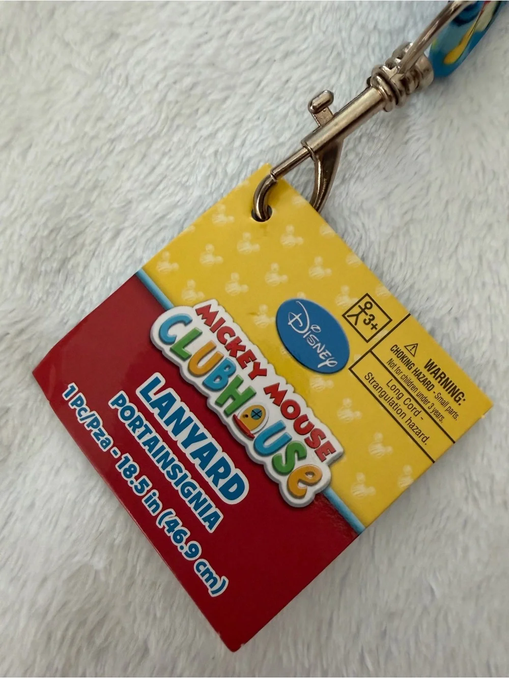 Disney Blue Mickey Mouse Kids Lanyards - Pack of 2